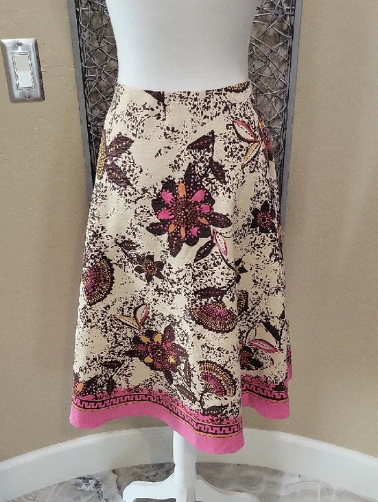 Anthracite Silk Sequin and Bead Midi Full Skirt - Picture 6 of 8